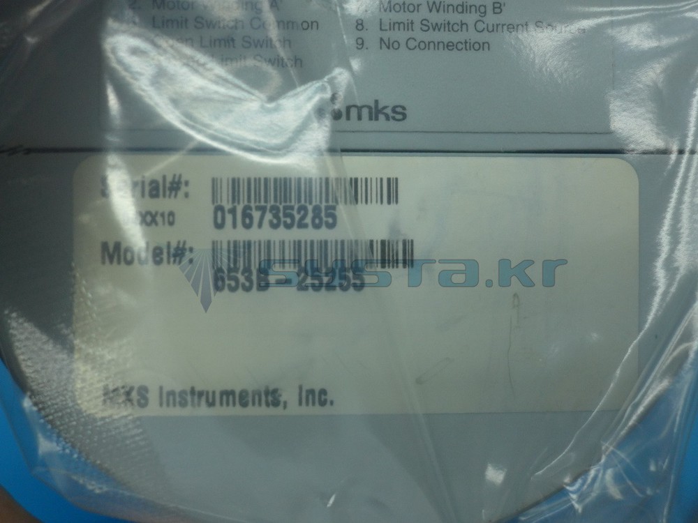 MKS 653B-25255, Throttle Control Valve, Controller