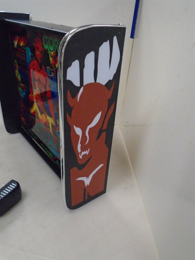 Williams Gorgar Pinball Head LED Display light box
