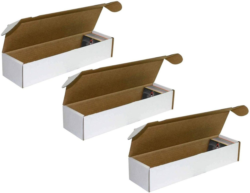 3X BCW 800 Count Trading & Game Card Storage Box