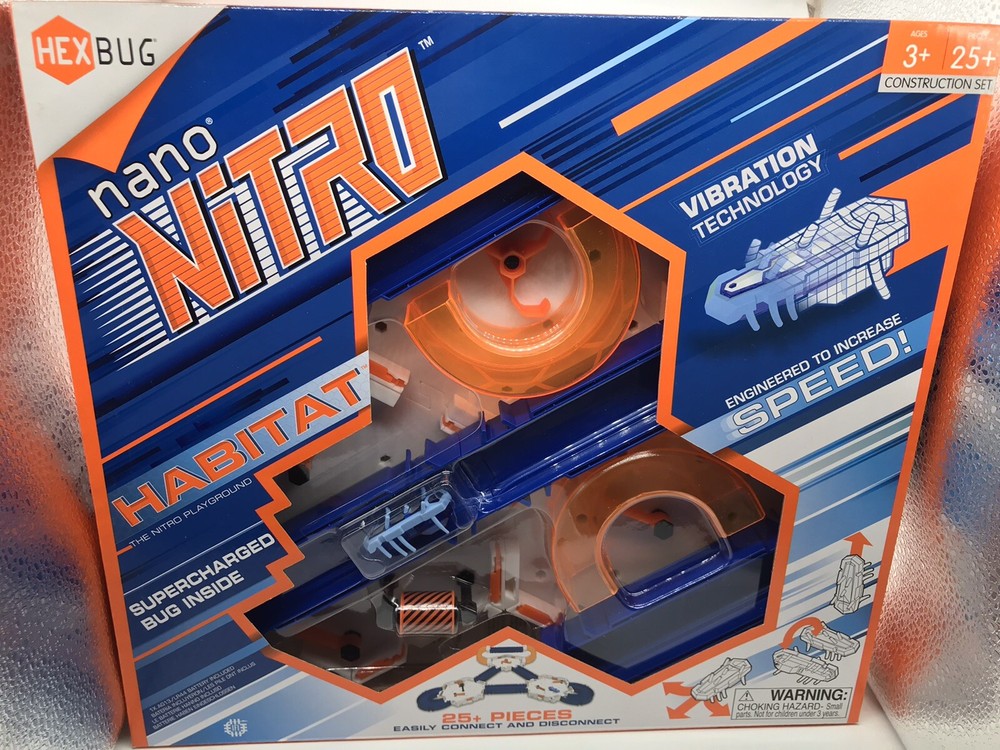 Stem Tech Hexbug Nano Nitro Habitat Set Vibration technology