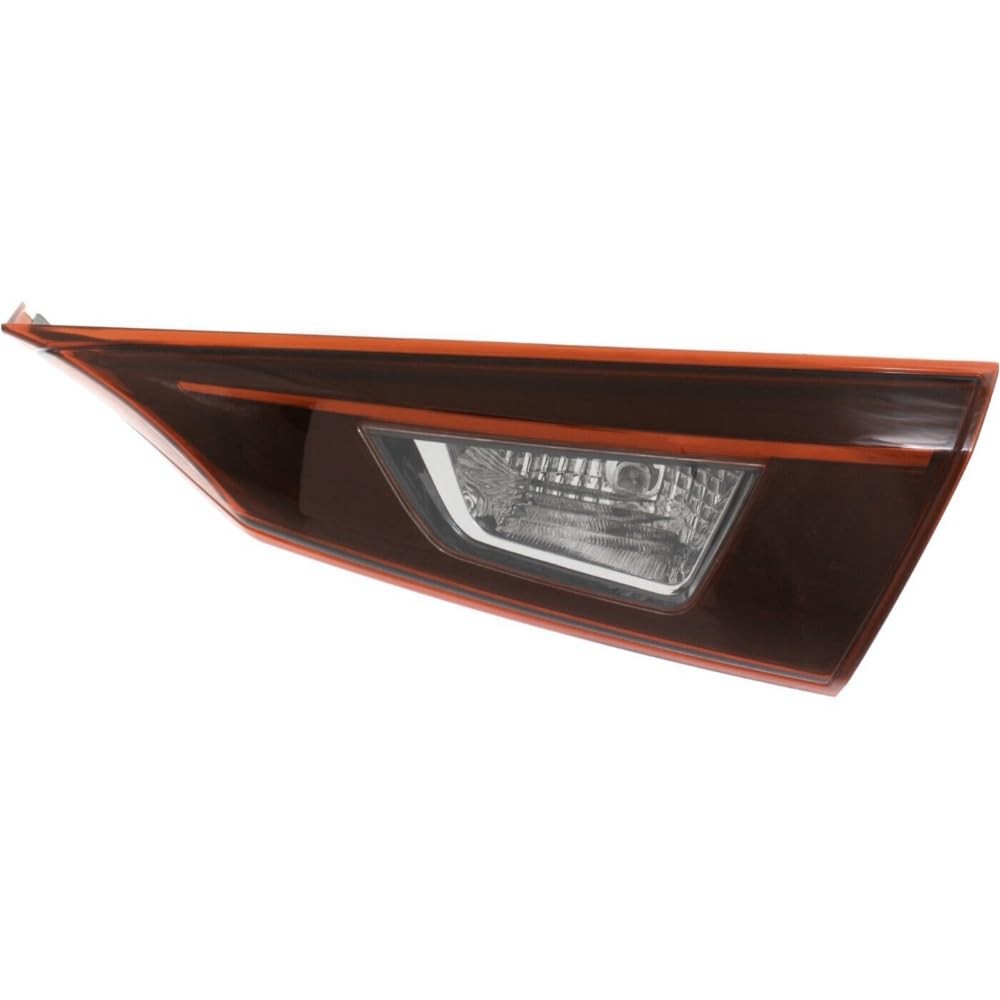 Passenger Inner Side Tail Light Clear Red Lens Halogen Bulb MA2803123C