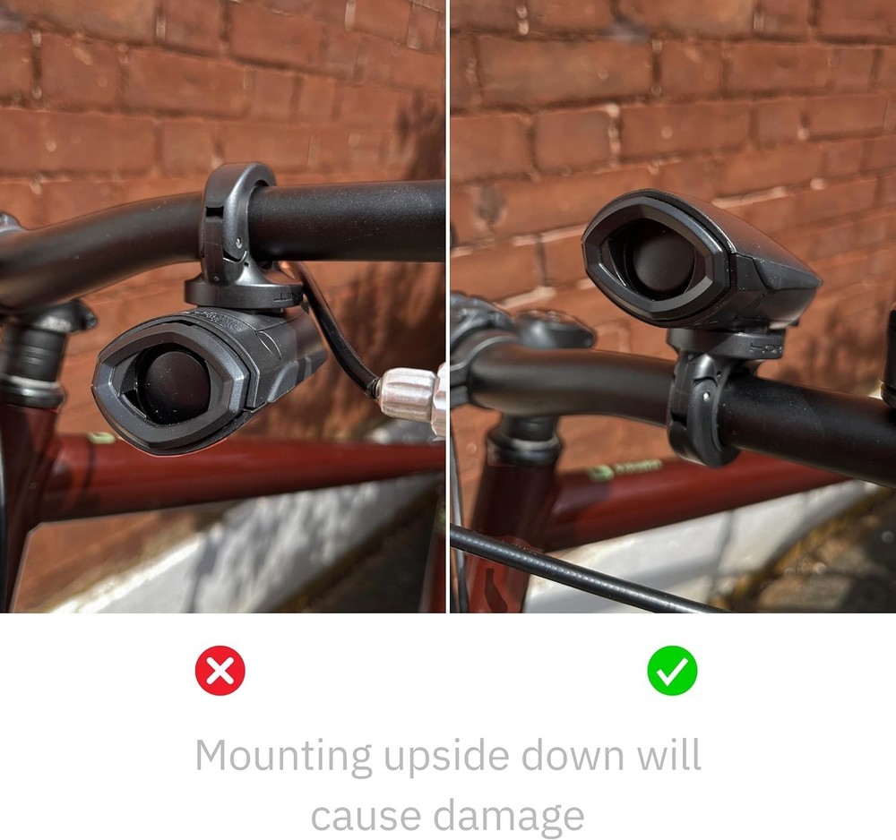 Lightweight dB140 V3 Bicycle Horn - Remote Trigger & Durable Design for Cyclists