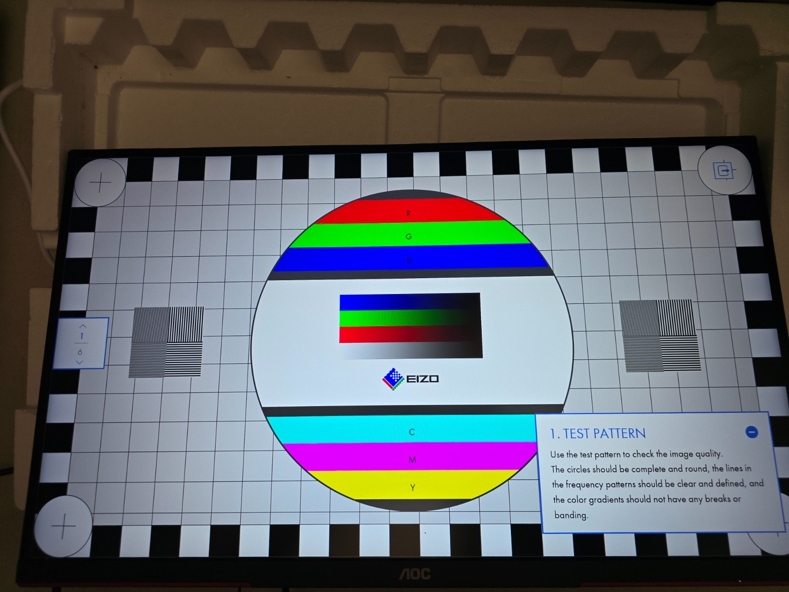 AOC Q27G3XMN 27" QHD Gaming Monitor, 2560x1440, Mini LED # 2928E Y