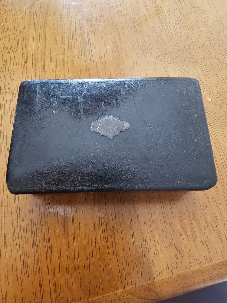 Antique Papier Mache Snuff Box 1880's