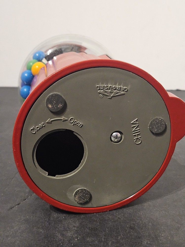 Carousel Gumball Bank Vending Machine Stand- Missing Bottom Cap