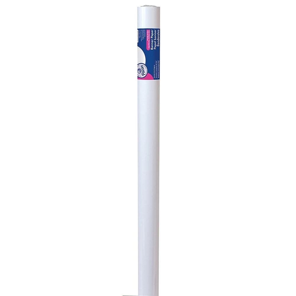 Pacon Banner Roll, White, 36 x 75, 1 Roll