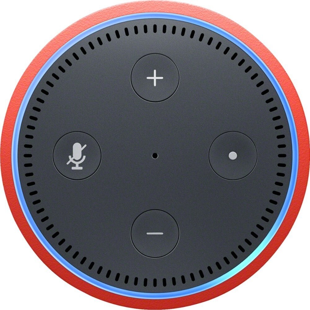 Amazon Echo Dot Kids Edition Smart Assistant Punch Red Case