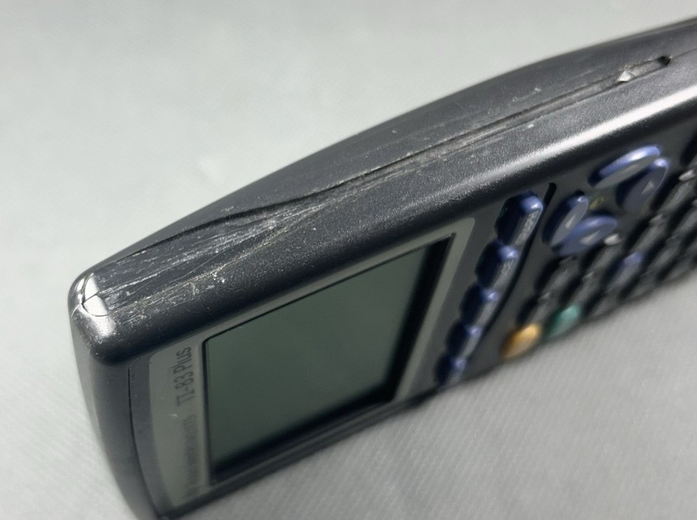 Texas Instruments TI-83 Plus Graphing Calculator Works Math School