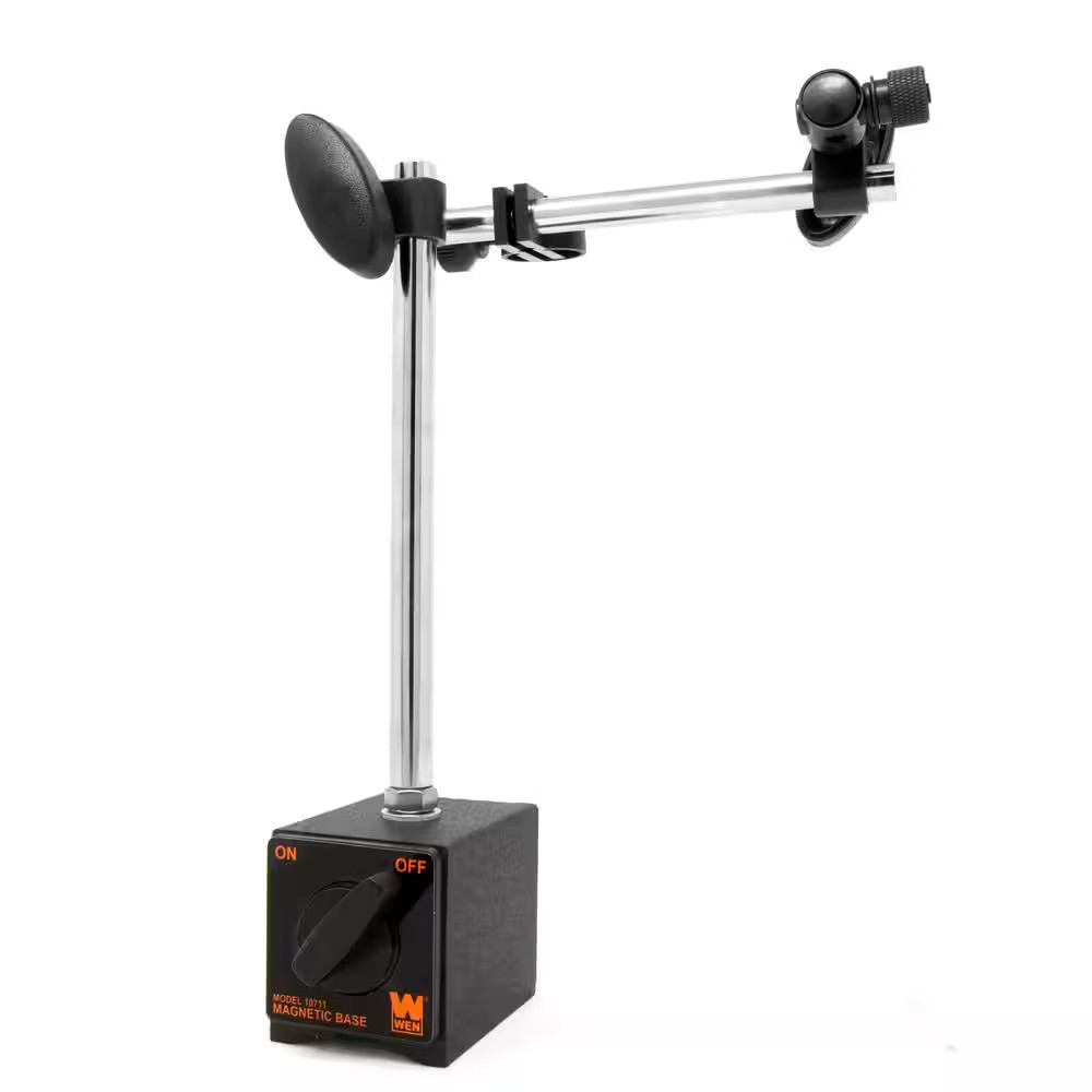 Adjustable Magnetic Base for Dial Indicators Strong Hold and 360 Degree Pivot