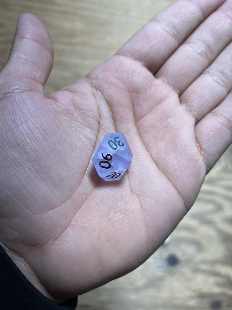 DNDND Dice Purple