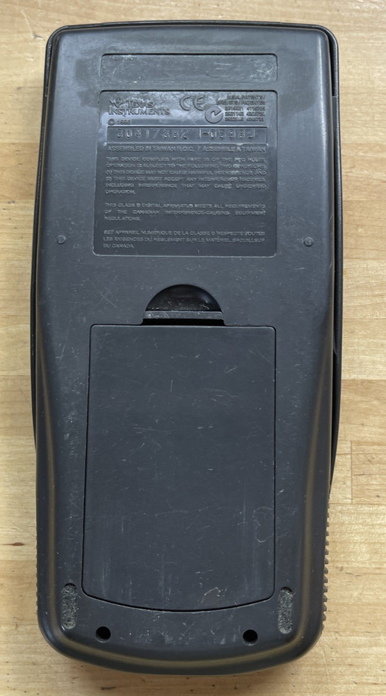 Texas Instruments TI-83 Graphing Calculator - Black Tested Works