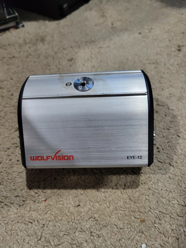 Wolf Vision EYE-12 Advanced Live Image Camera Wolfvision - Untested