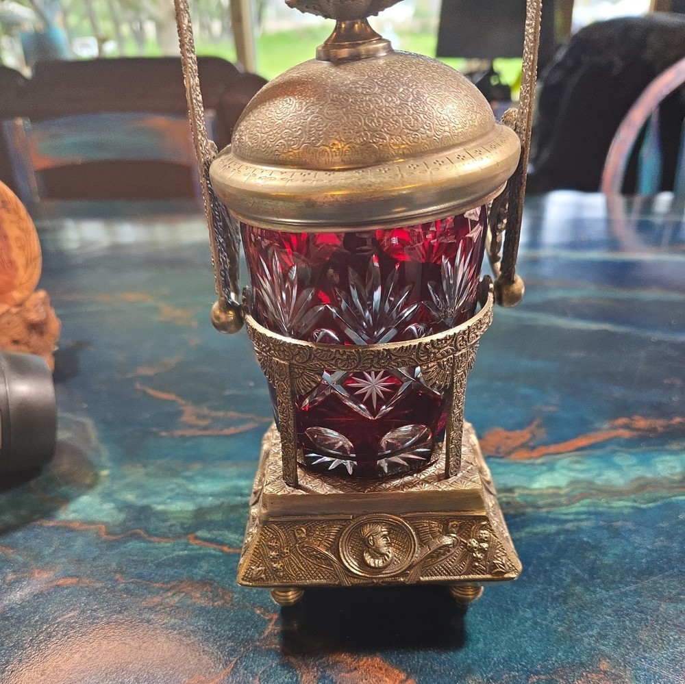 Vintage Antique Pickle Castor