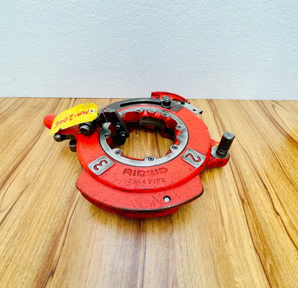 Ridgid Receding Die Head Pipe Threader/Threading Machine 2-½"-4" BSPT #2