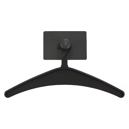 Quartet 2015M Magnetic Garment Hook, Black