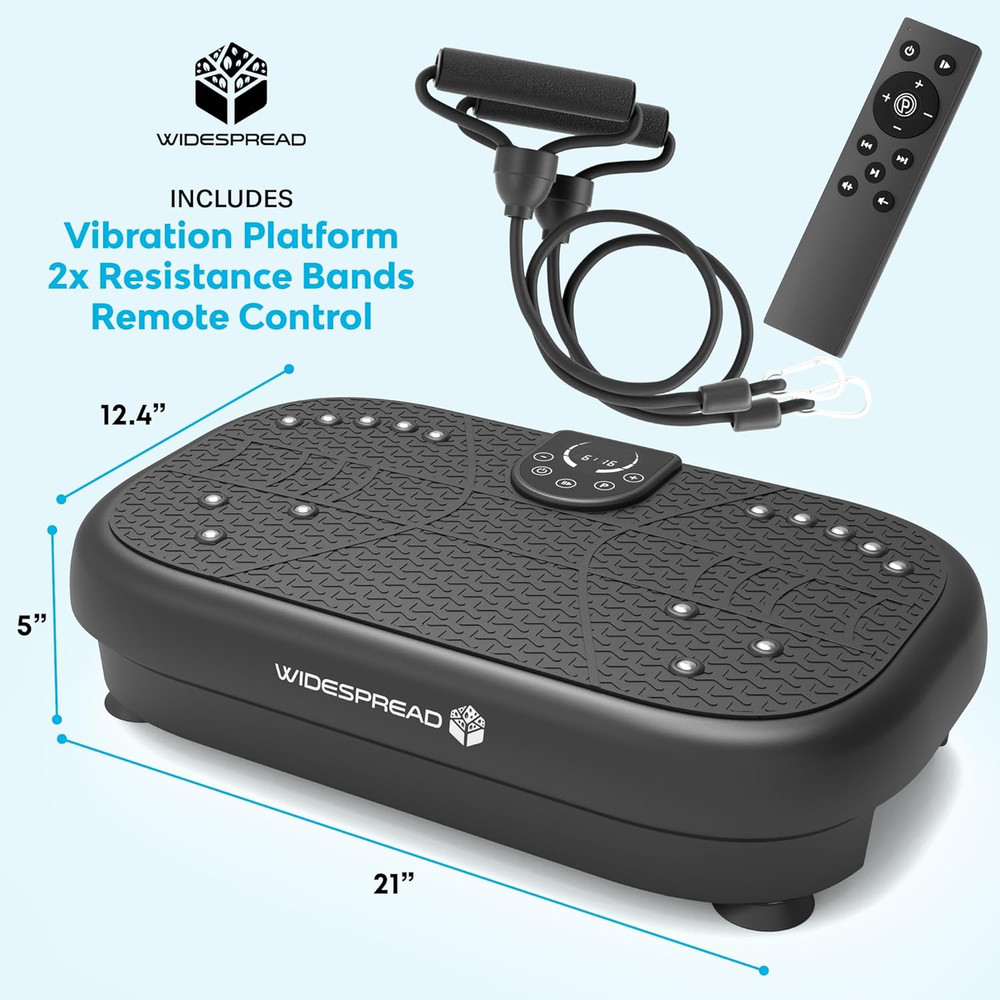 Vibration Plate Exercise Machine, Full Body Shaker Workout Board