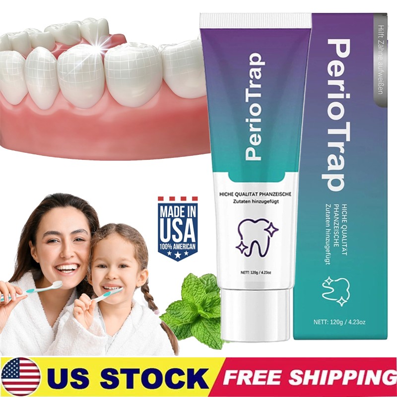 1-5PCS PerioTrap Mint Flavor Gum Toothpaste Cleaning Toothpaste Sensitive Teeth