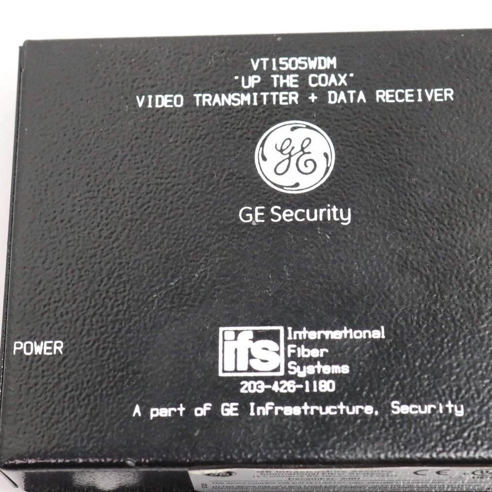 IFS GE Security VT1505WDM Video Transmitter + Data Receiver