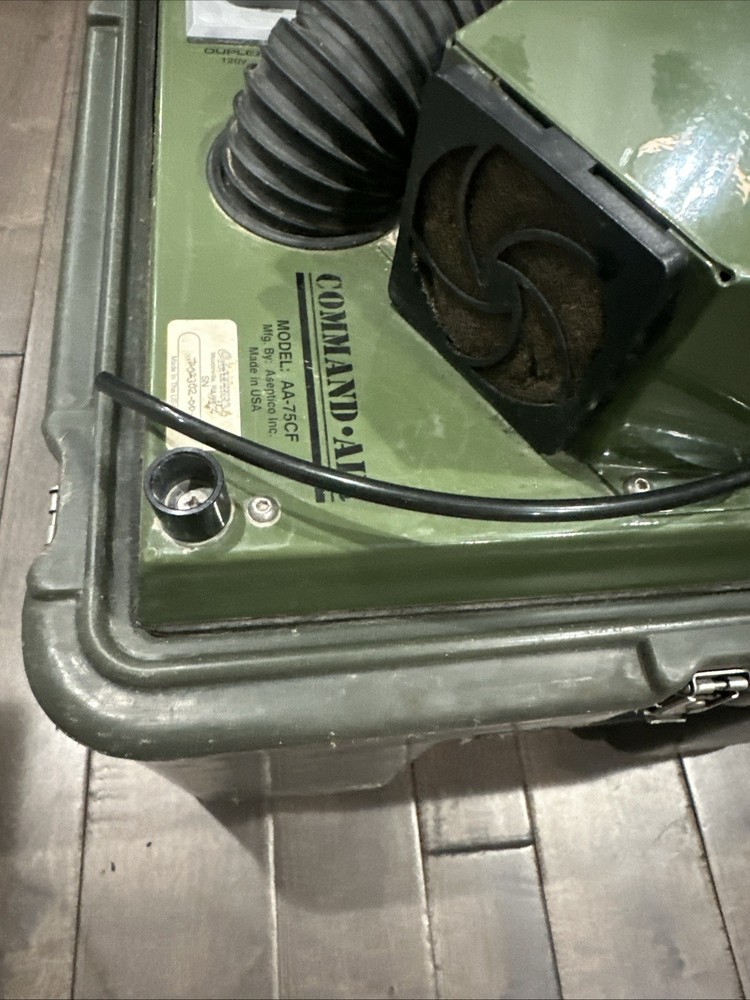 Aseptico AA-75CF Command Air Portable Dental Compressor.