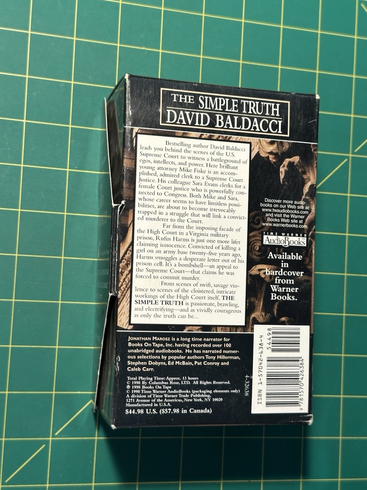 The Simple Truth by David Baldacci (Audiobook)