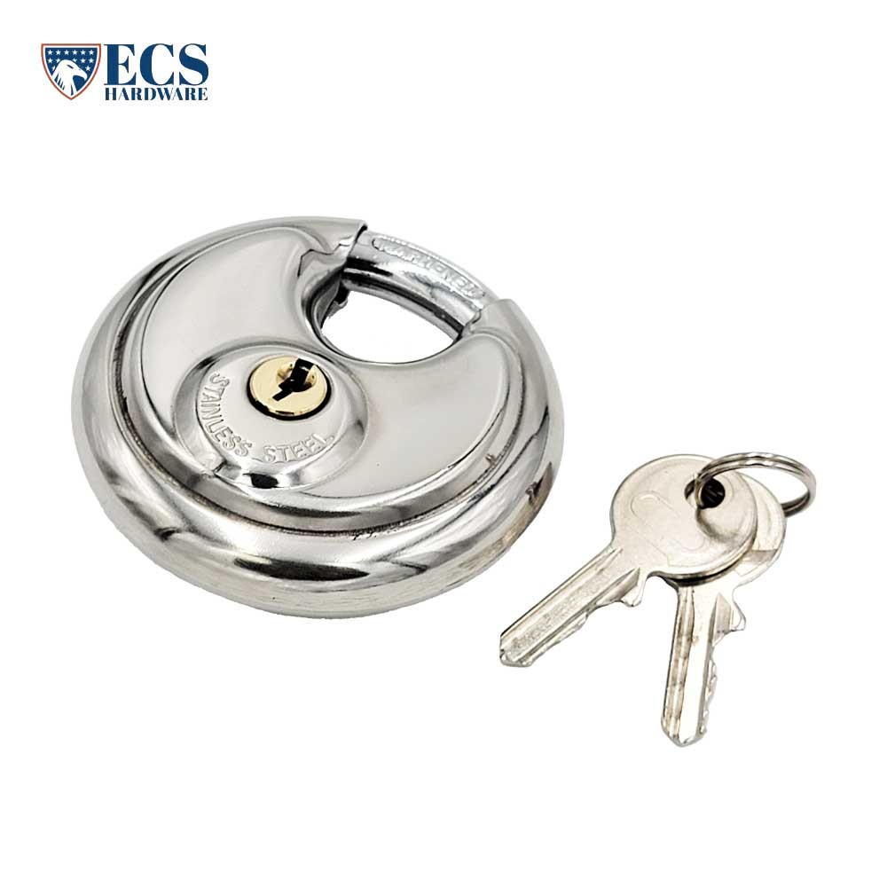 ECS HARDWARE Replacement for Discus Padlock 60mm - Stainless Steel