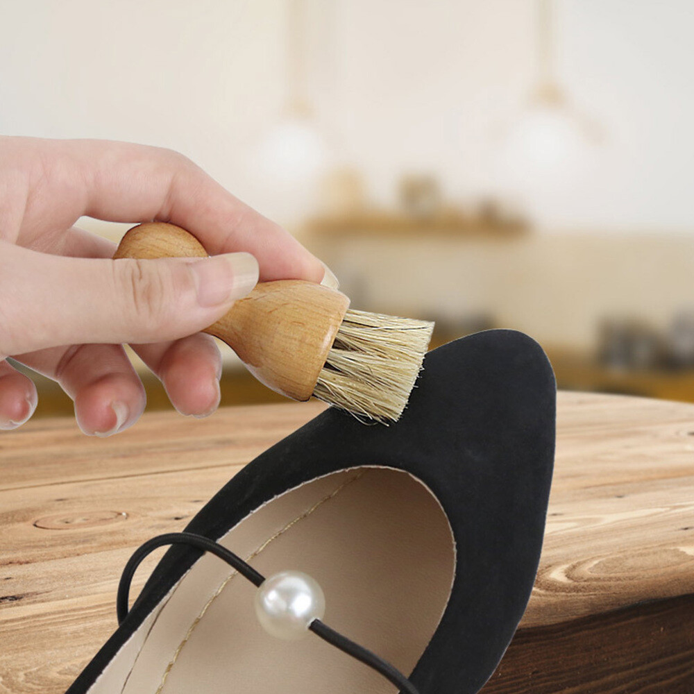 4PCS Multifunction Shoes Brush Boot Polish Applicator Boot Applicator Brush