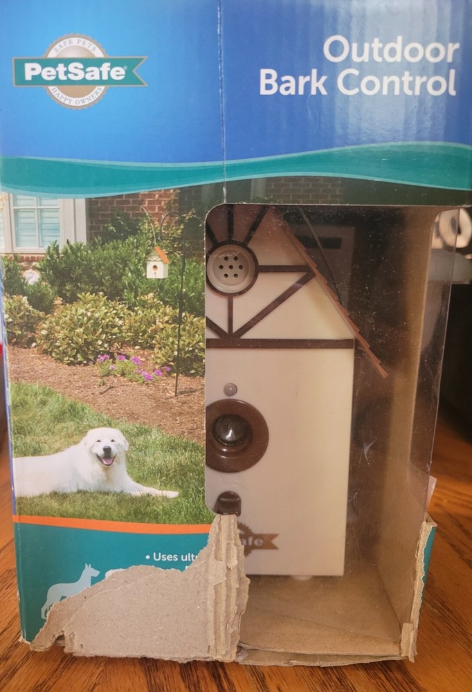 PetSafe Ultrasonic  Outdoor Bark Control- Open Box