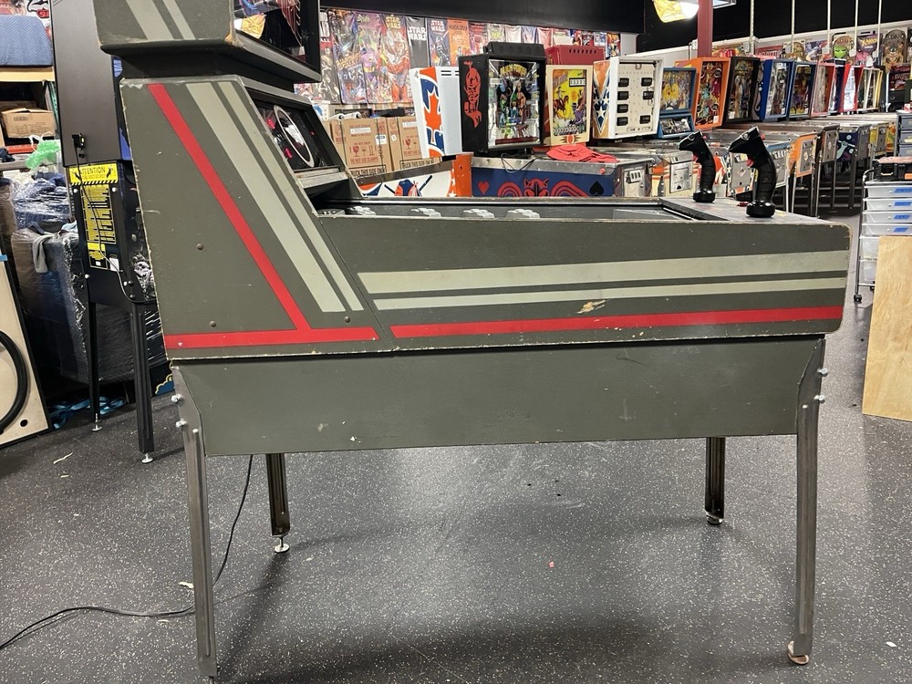 1982 RAPID FIRE ARCADE MACHINE PROF TECHS PLAYS GREAT