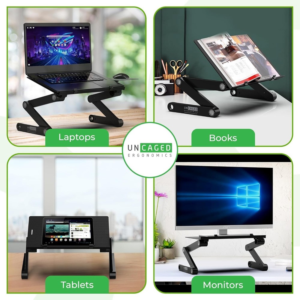 Foldable Cooling Computer Holder