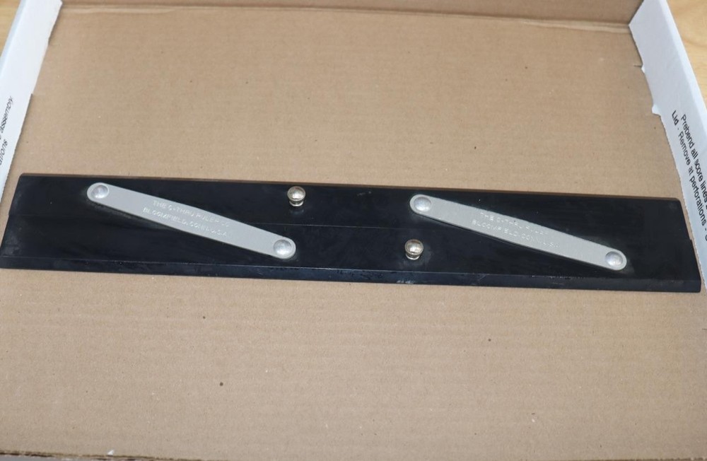 The C-Thru Ruler Co 15 inch Adjustable Hinged Parallel Line Drafting Rule Tool