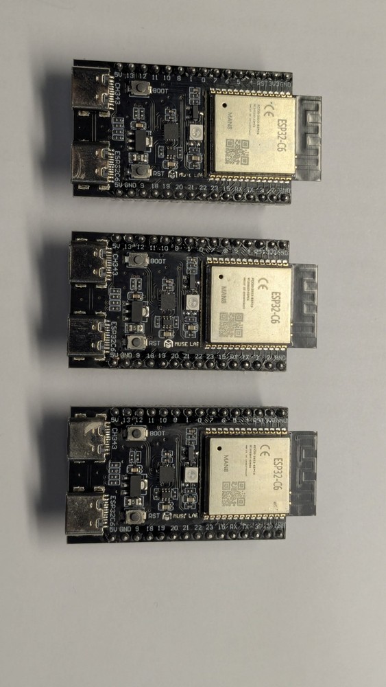ESP32-C6 Development Board – 3 Pack |BFE|WiFi|Arduino|Zigbee|Thread|USB-C