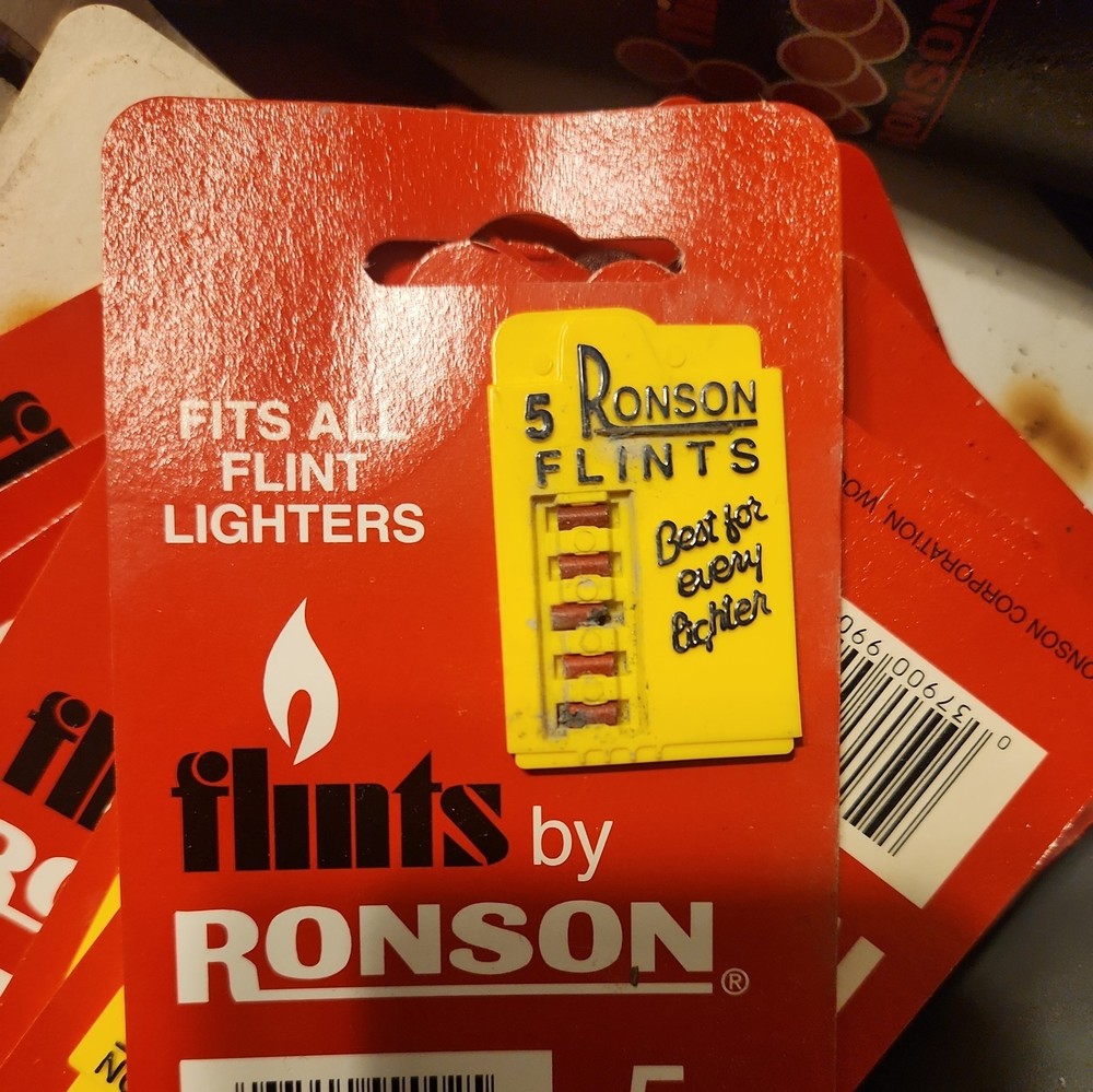 Flints By Ronson, 5 Pieces Per Pack