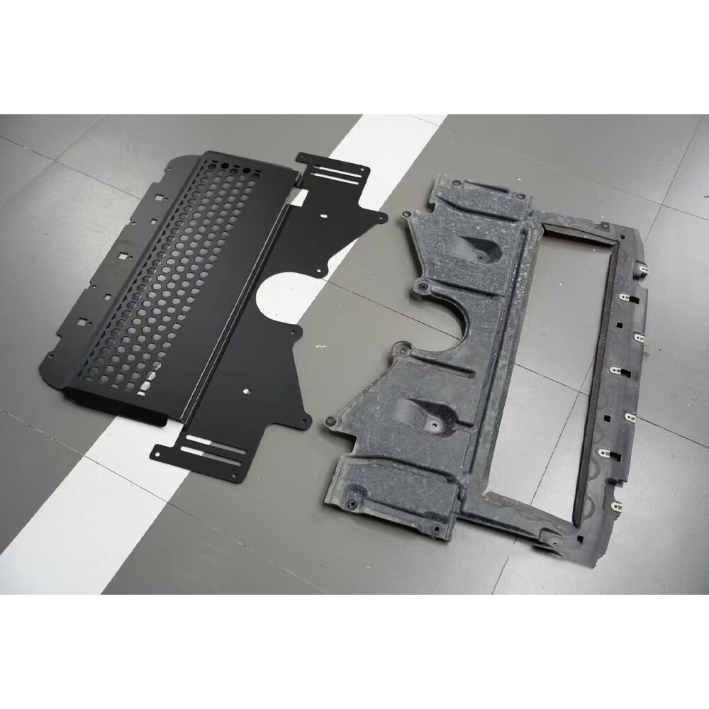 New Oil Cooler Skid Plate Underhood Shield For BMW G80 M3 G82 M4 Hexagonal Hole