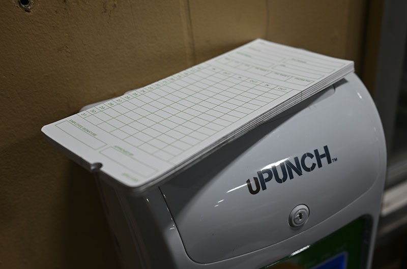 HN3000 uPunch Time Clock