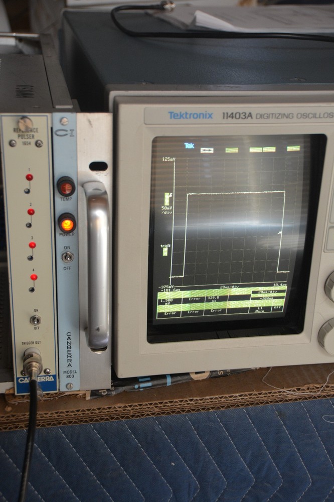 CANBERRA MODEL CSERF 1654 REFRENCE PULSER NIM BIN MODULE, EXC. COND., TESTED