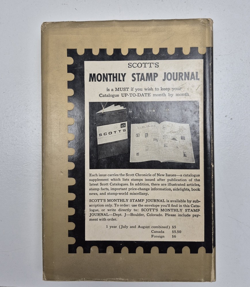 Vtg Lot 3 Scott's United States Postage Stamp Specialized Catalogue Books 1969