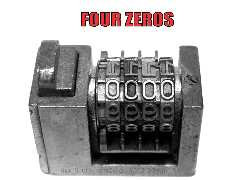 WETTER / ATLANTIC NUMBERING MACHINE, REVERSE, FOUR-DIGIT, PRINTER'S INSERT