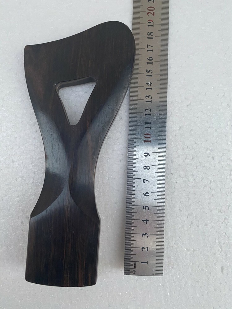 Solid ebony tailpiece for Jazz archtop guitar
