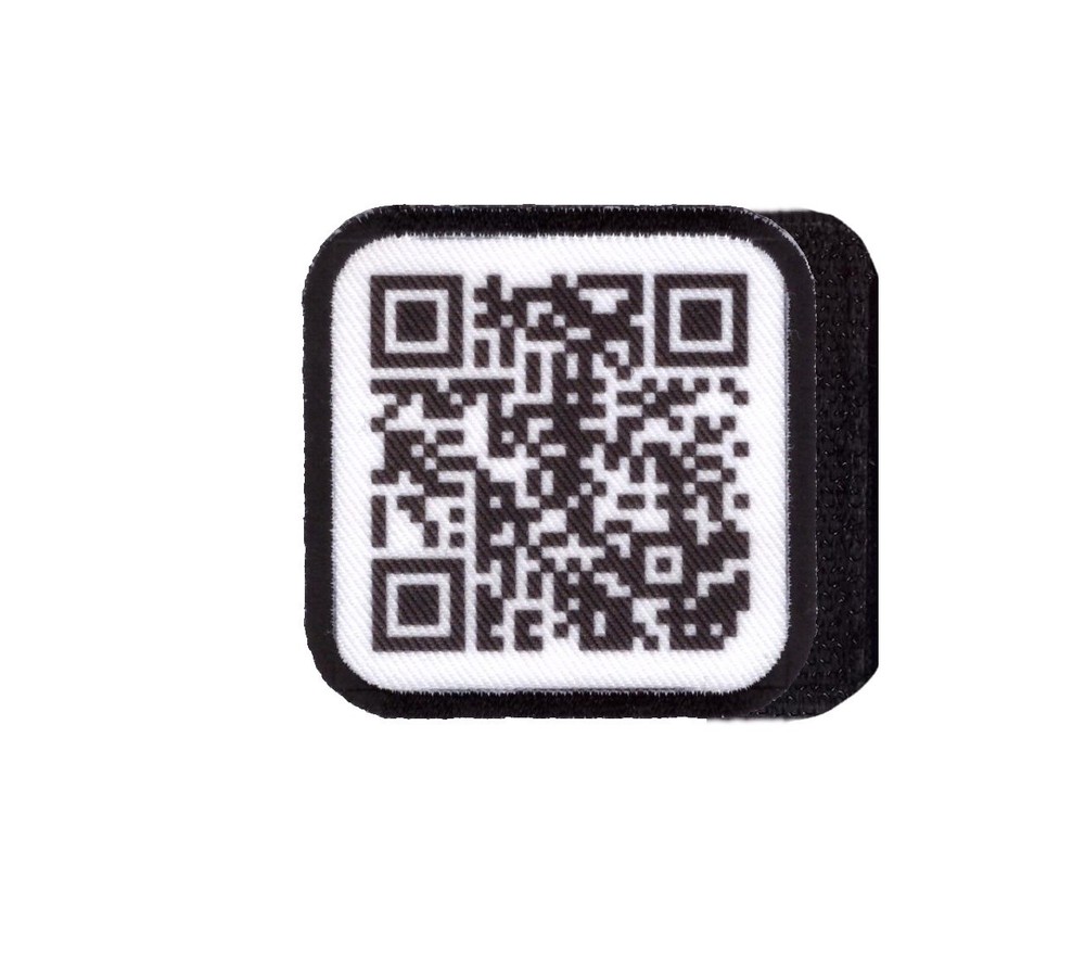 Rick Roll QR Code Meme Music Patch Sew on [sub]