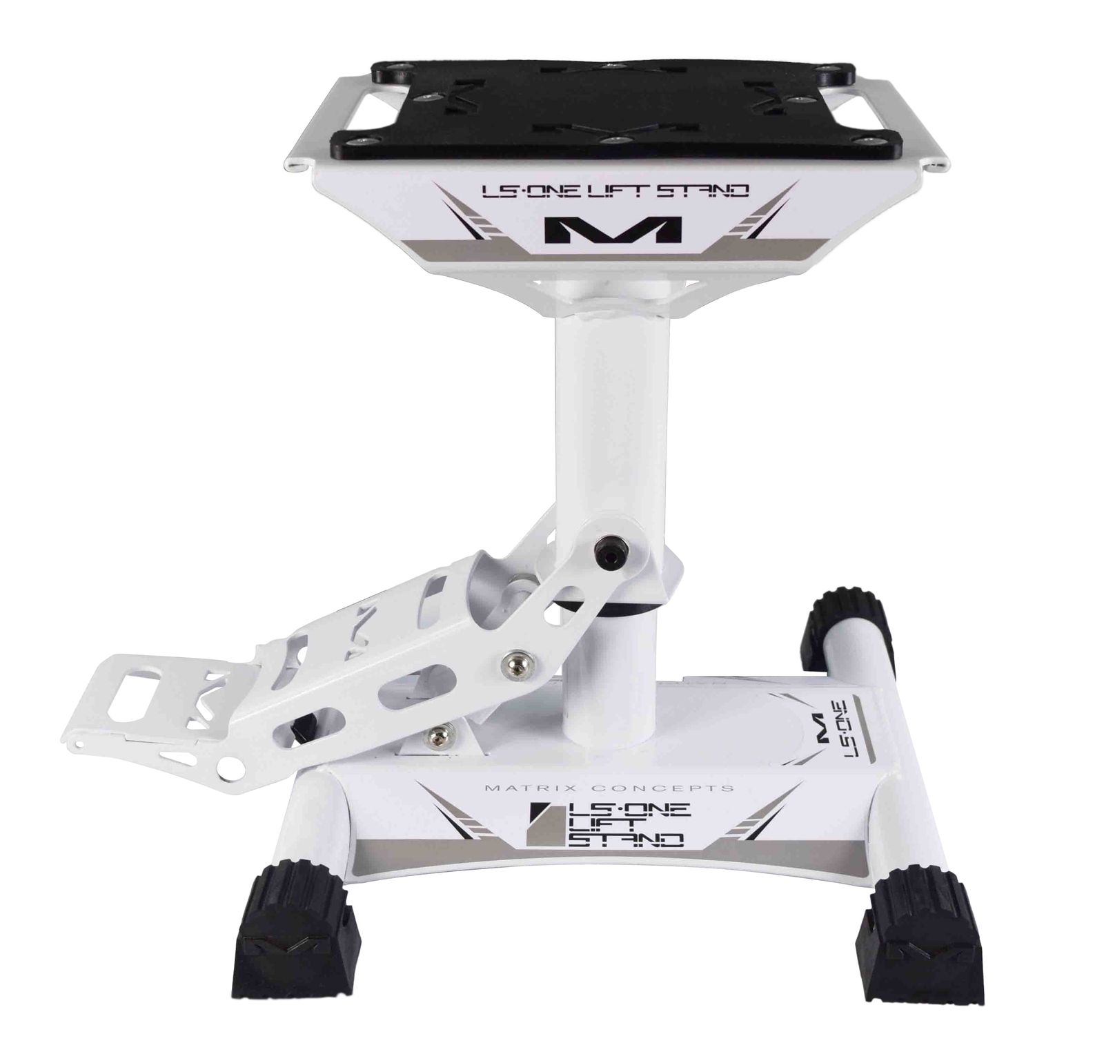 Matrix Concepts Motocross LS-ONE Motorcycle MX Lift Stand White