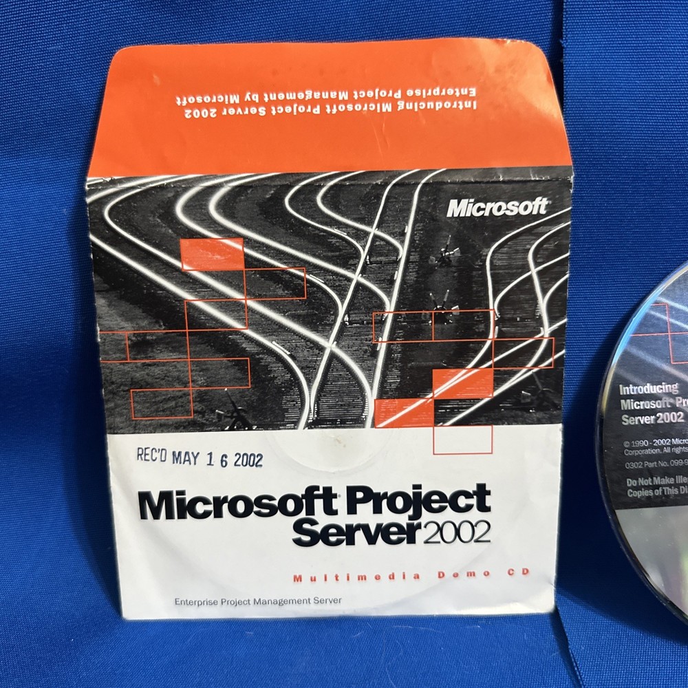 Microsoft Project Server 2002 Multimefia Demo CD