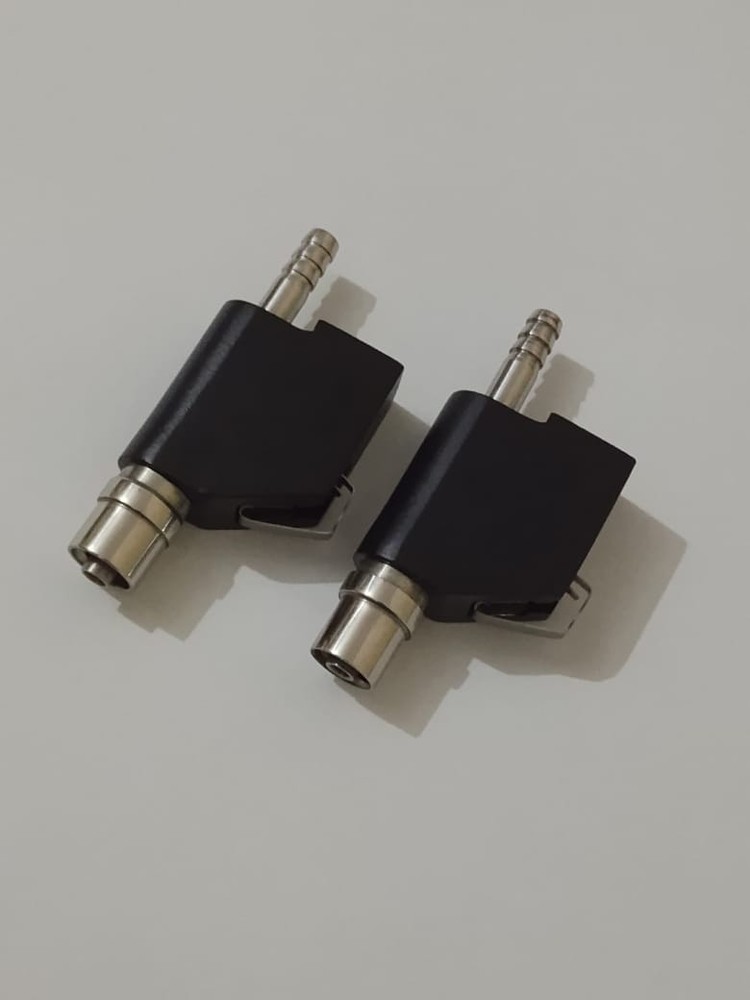 2x MicroAire Pal Type Fitting Luer Lock Adapter Liposuction Cannula