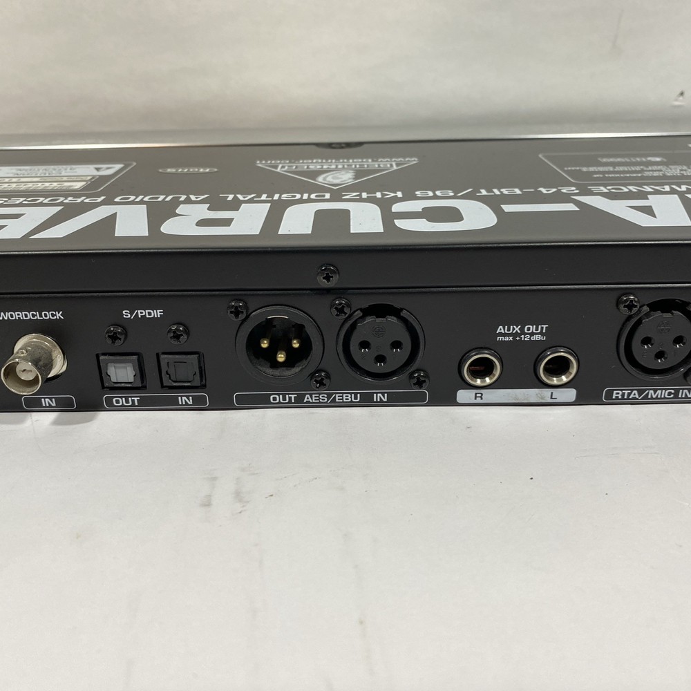 Behringer Ultracurve Pro DEQ2496 2-channel Equalizer and Mastering Processor