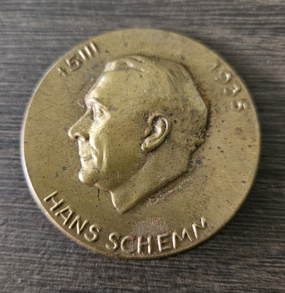 Original German  WWII HANS SCHEMM Tinnie 1935