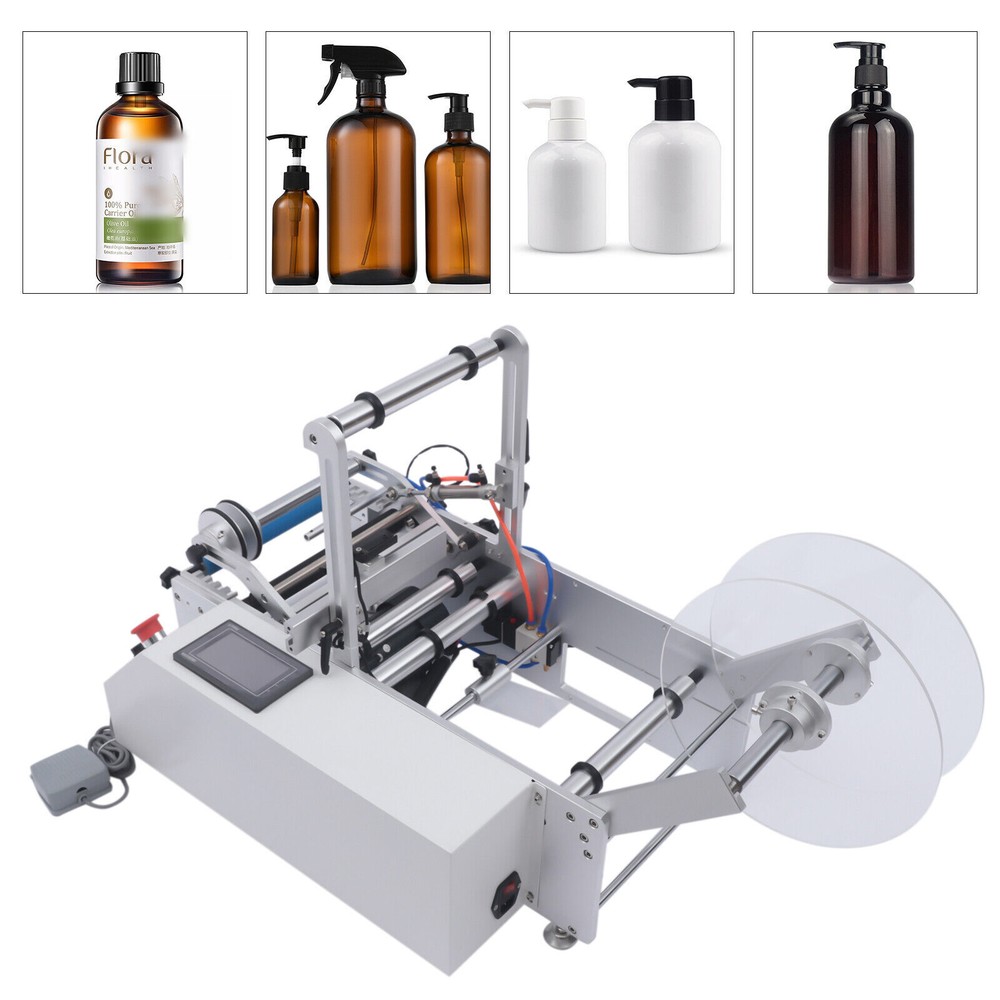 LT-190 Semi-automatic Labeling Machine Table Plane Conveyor Flat Surface Labeler