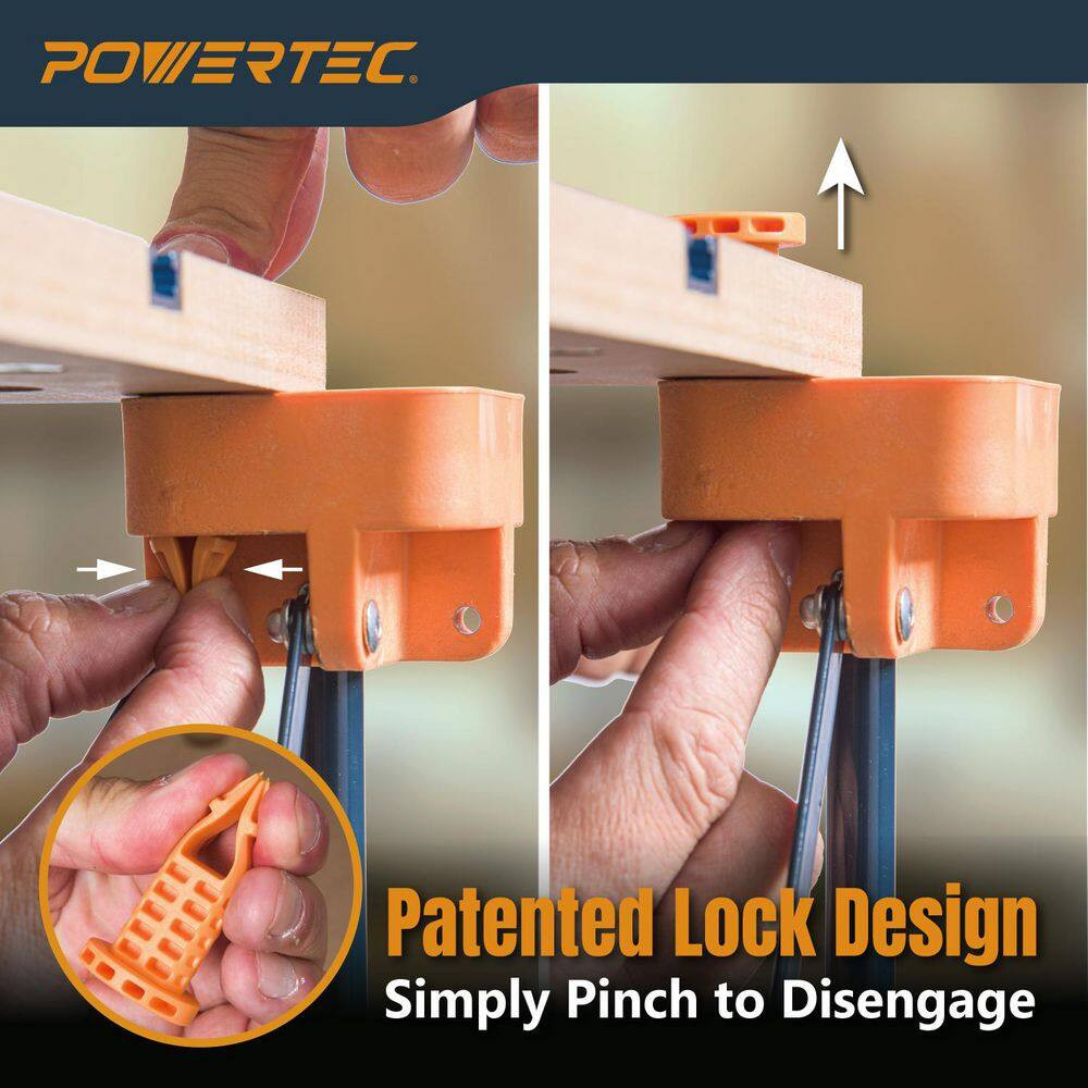 Quick-Insert Locks for Arachni Flex Workbench Tabletops-Secure and Easy Attachme