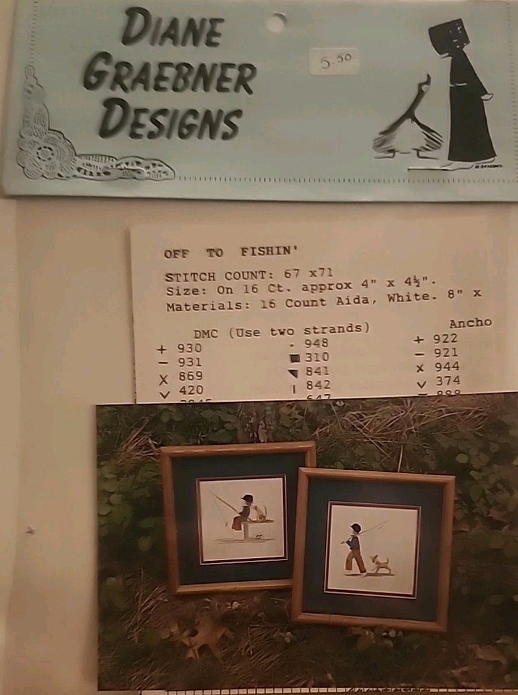 Diane Graebner Designs I Got Something Cross Stitch Chart Design