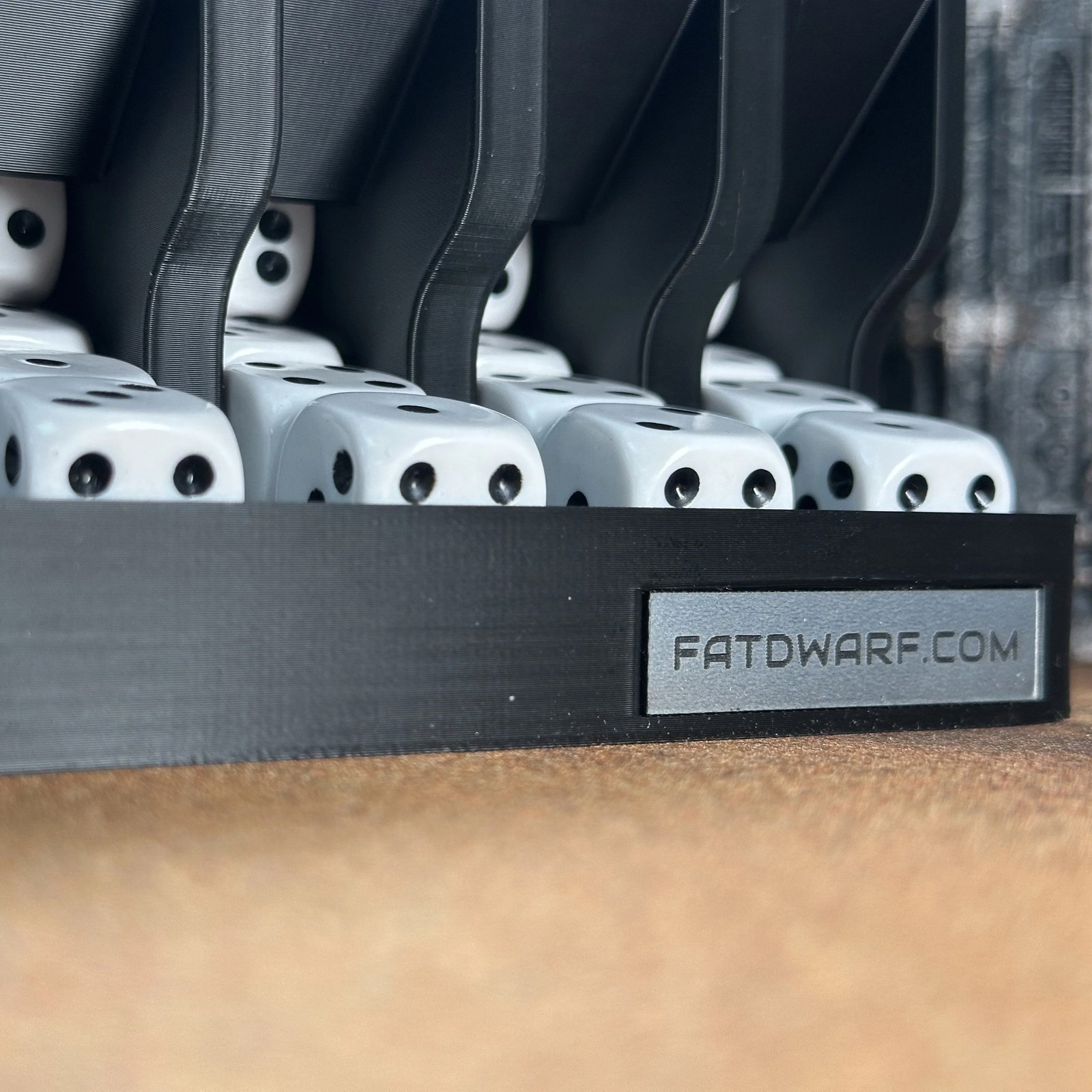 Dice dispenser by Fat Dwarf