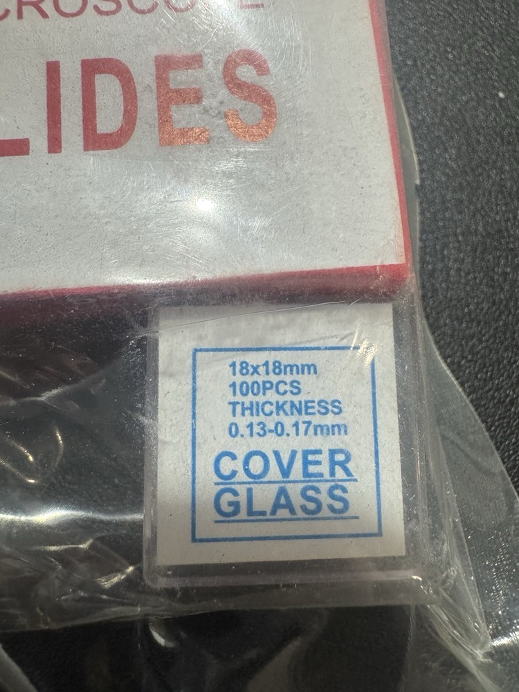 Twdrer 100PCS Clear Transparent Blank Microscope Slides and