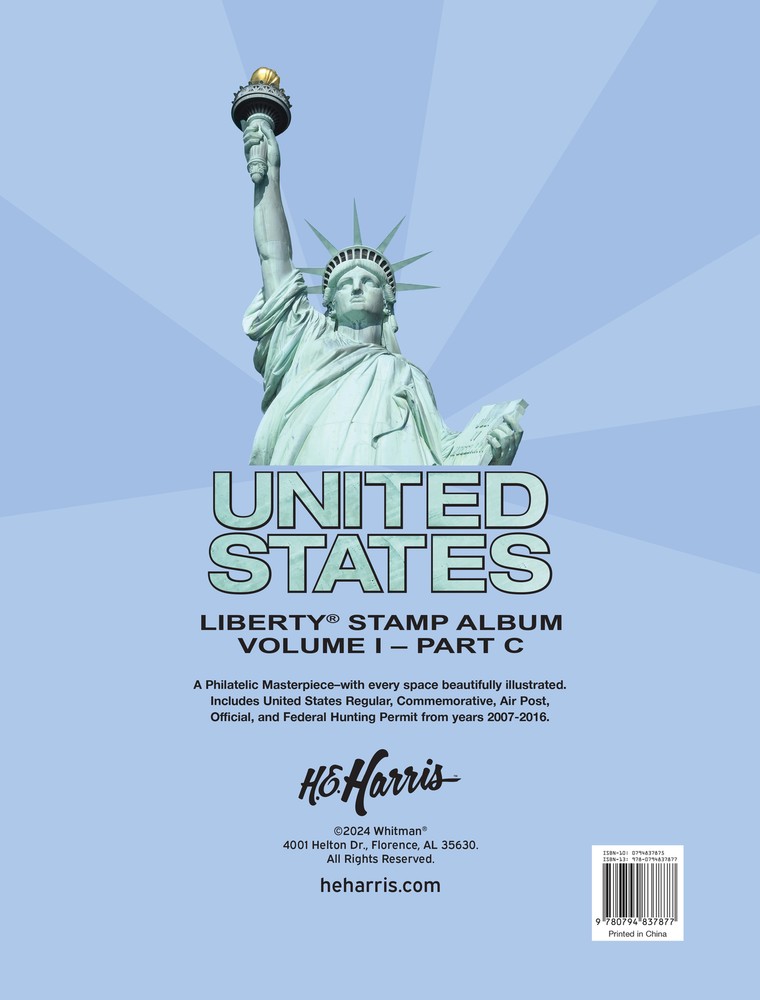 H.E. Harris Liberty Part C Album Pages (2007-2016)